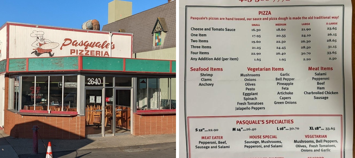 Pasquale's Pizzeria Restaurant