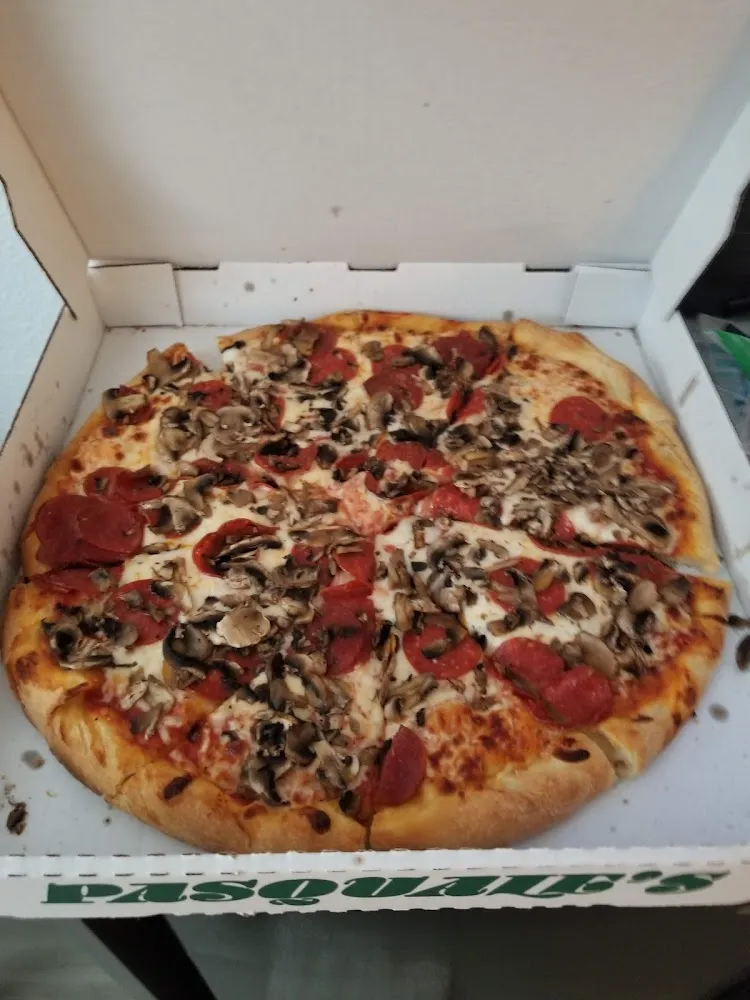 Pepperoni and Mushroom Pizza